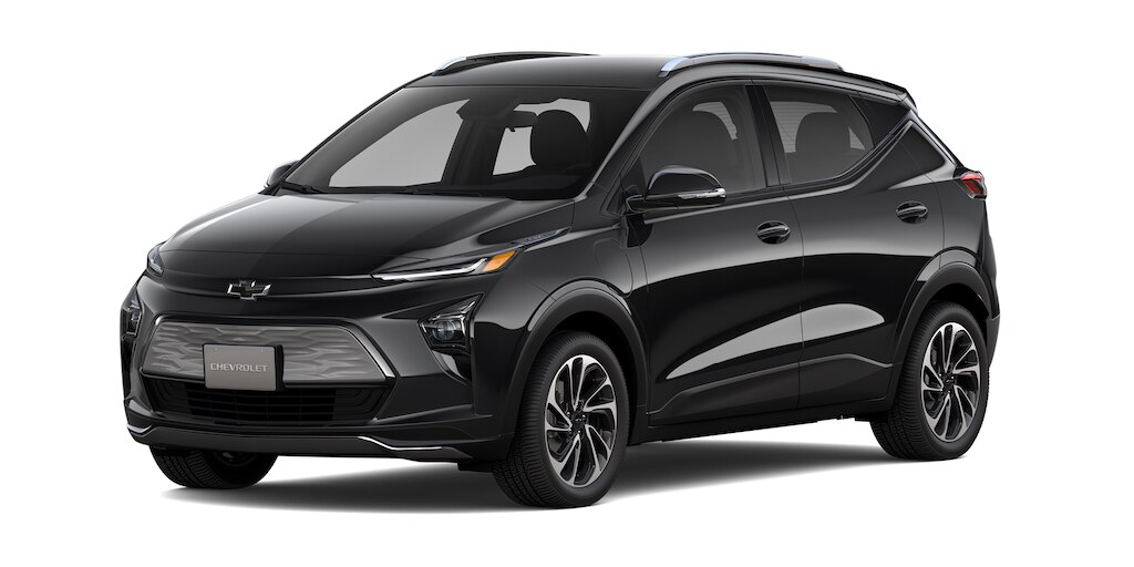 Chevrolet Bolt EUV, SUV eléctrica en color negro